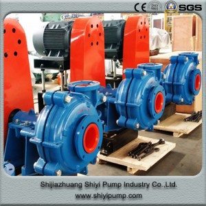 2017 High quality AH Metal Lined Slurry Pump  for Romania Manufacturers